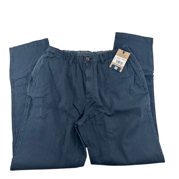 Chubbies Navy The Classic Blues 32" Original Stretch Twill Pants Size L - Picture 5 of 11
